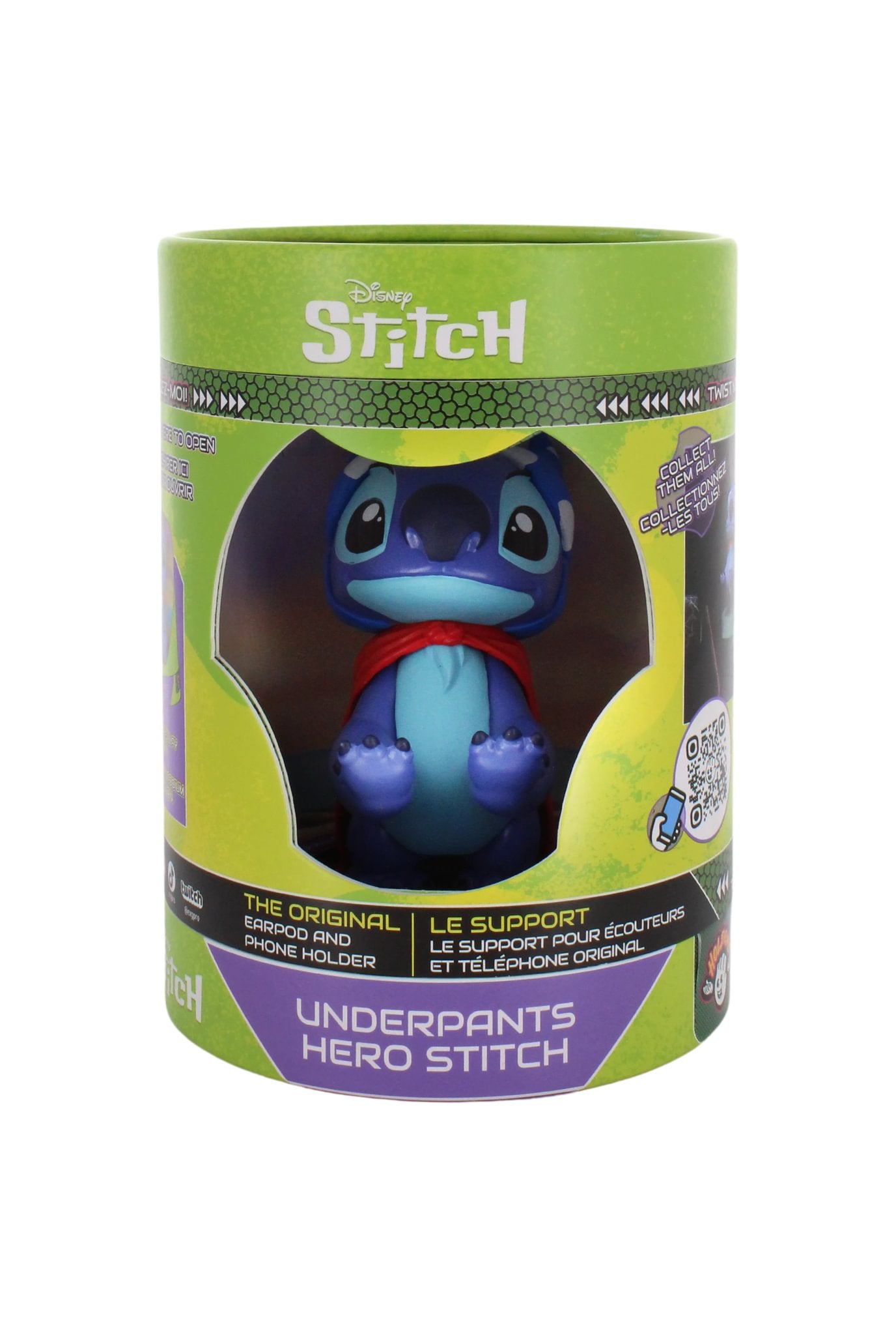 Lilo & Stitch: Underpants Hero Stitch Cable Guys Holdem, Earbud Holder - EXG Pro