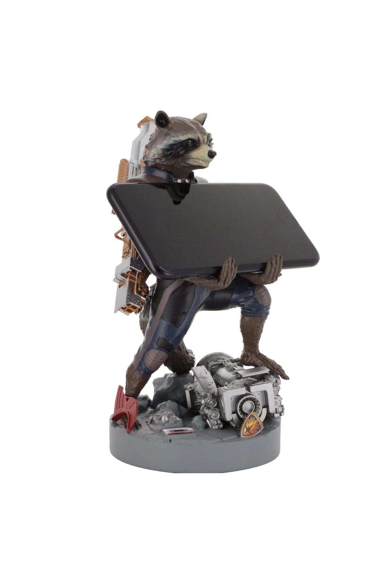 Rocket Racoon Controller Holder holding phone