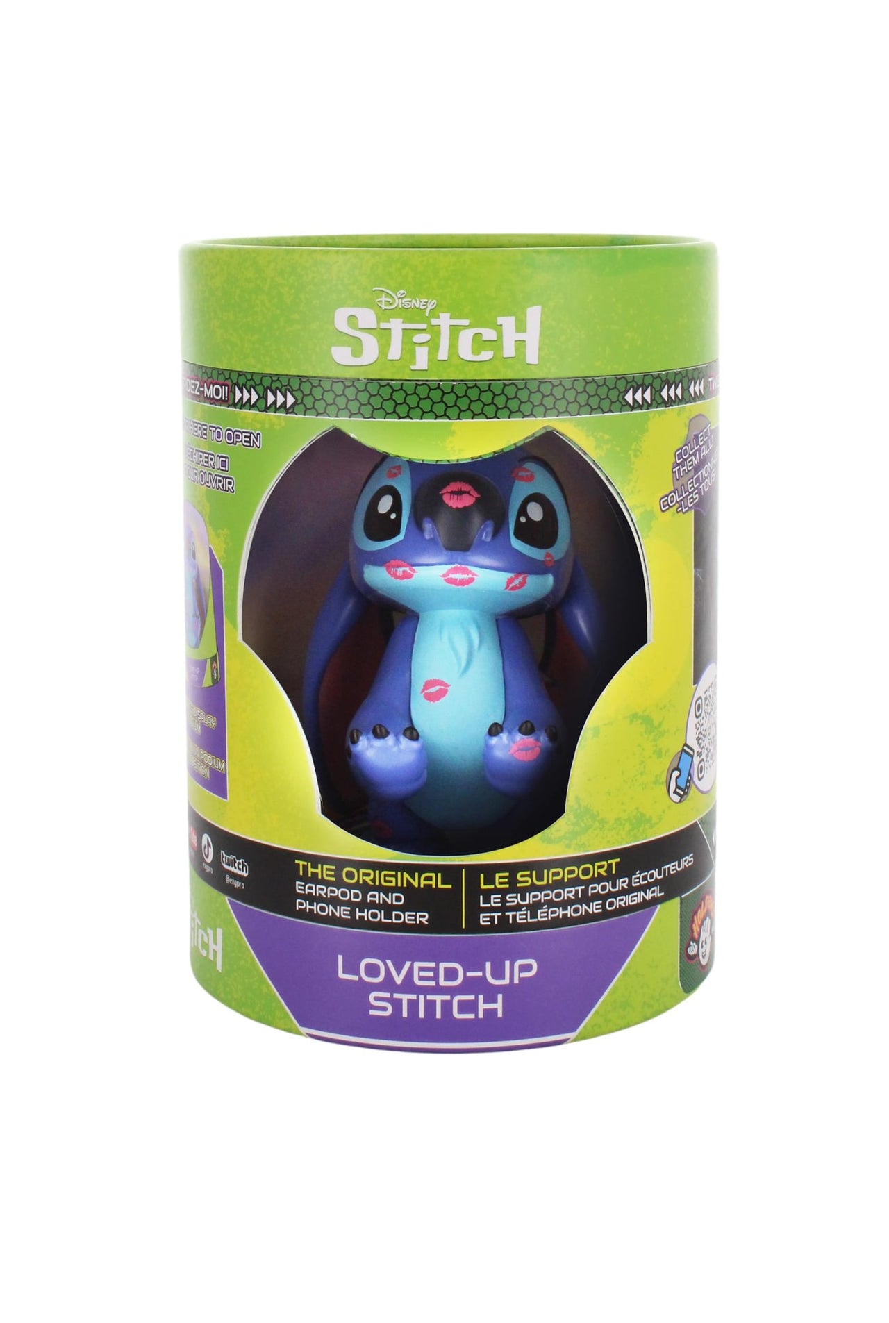 Lilo & Stitch: Loved Up Stitch Cable Guys Holdem, Earbud Holder - EXG Pro