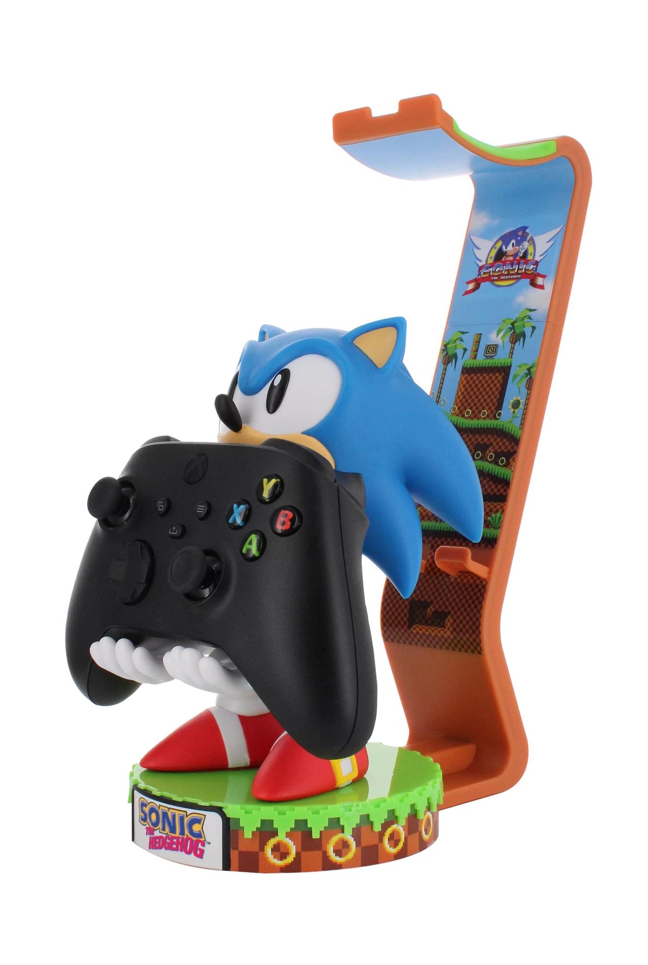 SEGA: Sonic Cable Guys Deluxe Light Up Controller, Headphone and Phone  Stand