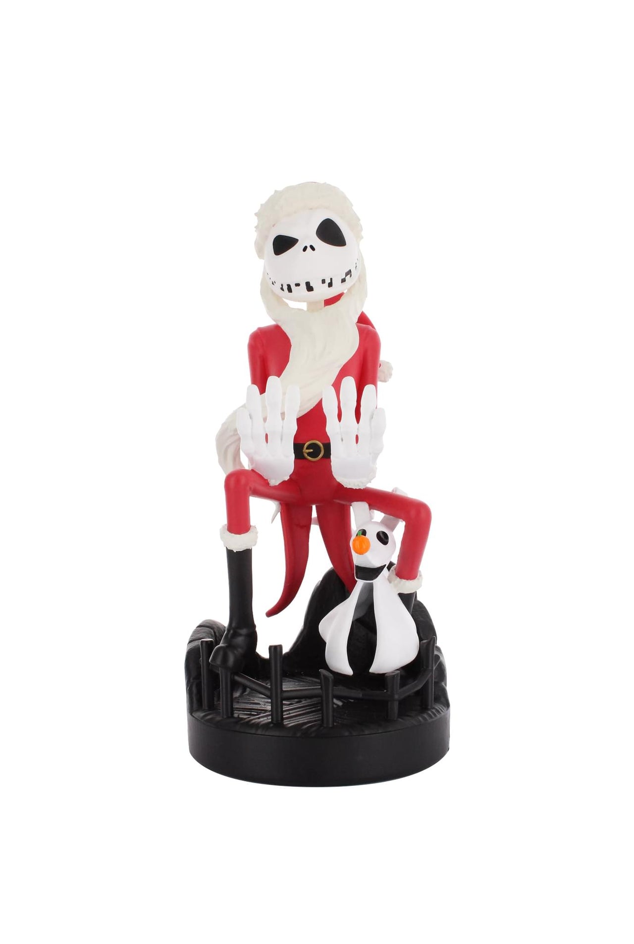The Nightmare Before Christmas: Jack Skellington In Santa Suit Cable Guys Original Controller and Phone Holder - EXG Pro
