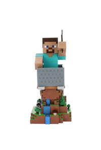 Thumbnail for Minecraft: Steve Cable Guy R.E.S.T Collectable Figure Device Holder