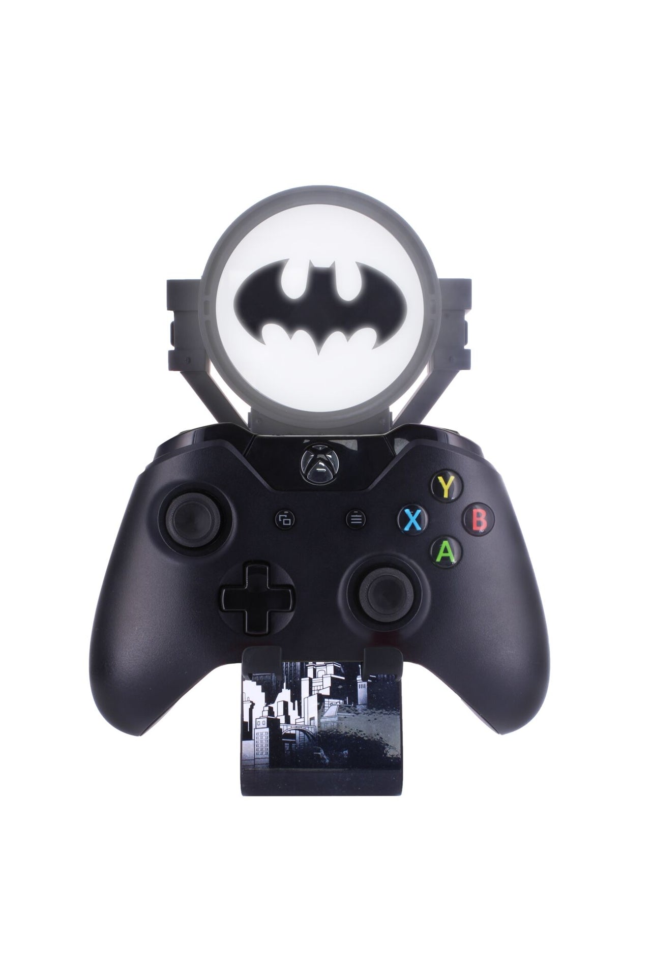 Batman Bat Signal 'Light Up' Cable Guys Ikon Phone & Controller Holder - EXG Pro