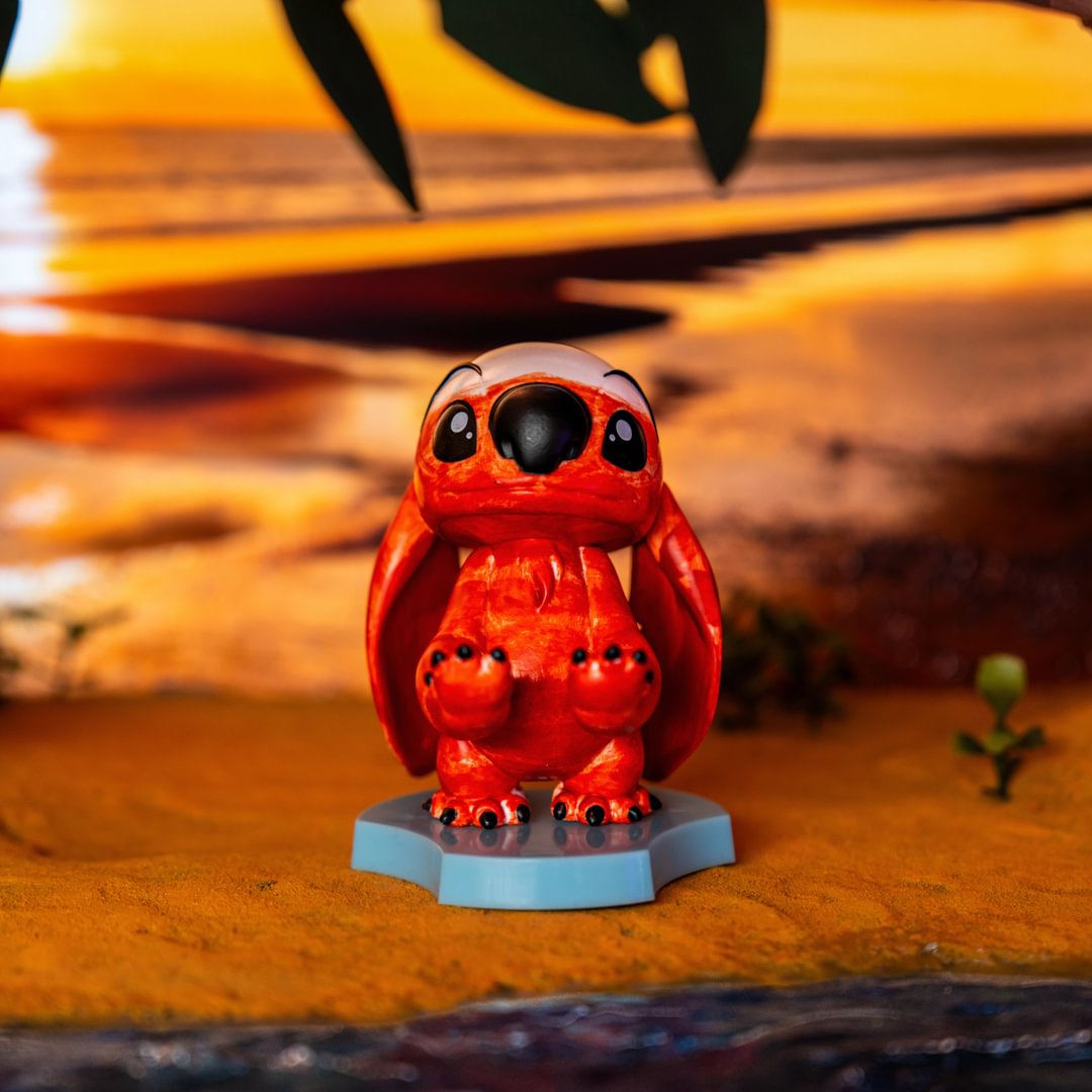 Badness Level Stitch Phone Stand - Lilo & Stitch, Mini Cable Guys - EXG Pro