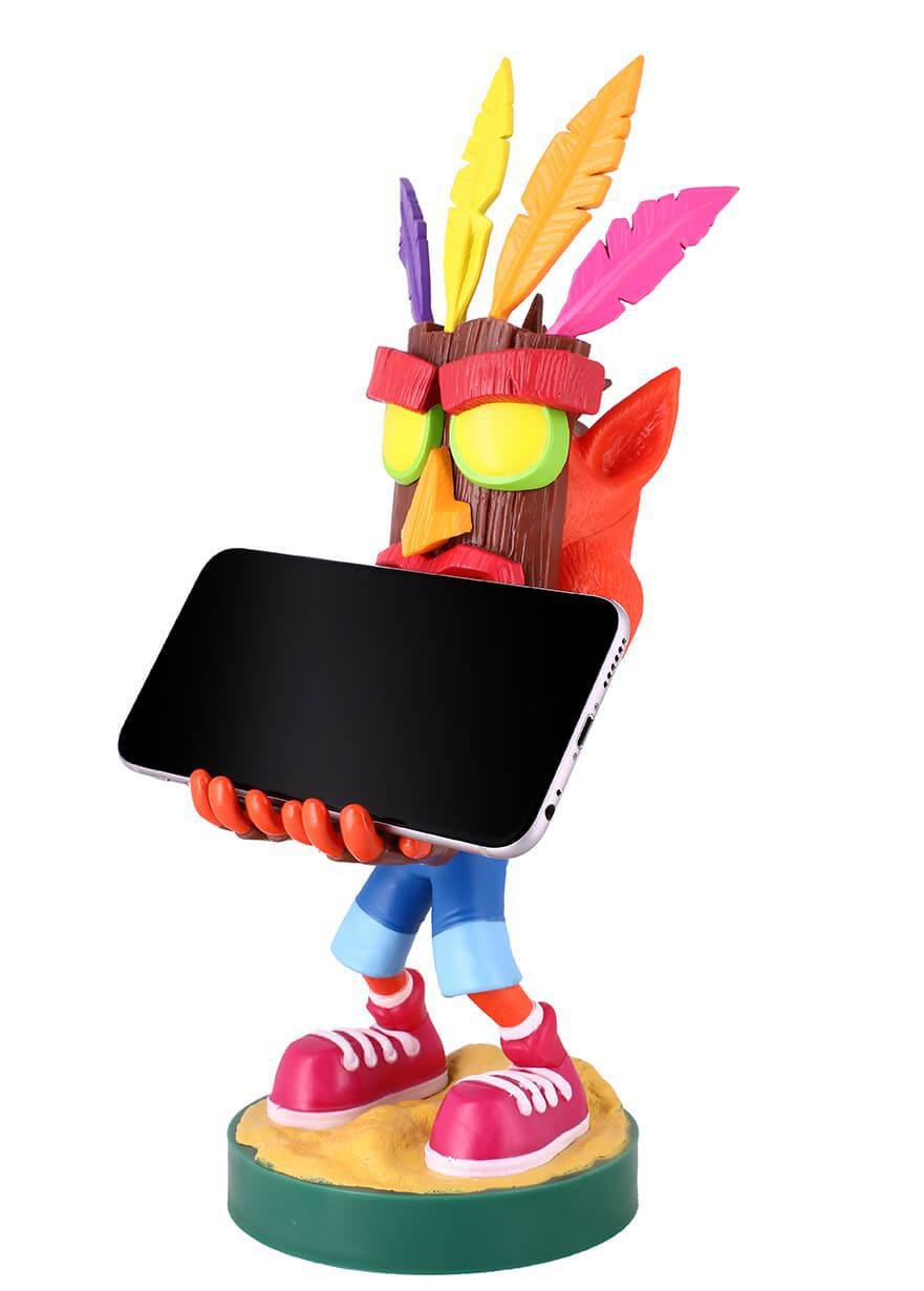 Crash Bandicoot: Crash Aku Aku Cable Guys Original Controller and Phone Holder - EXG Pro