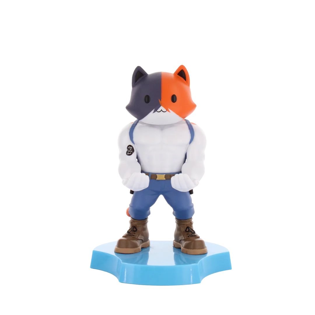 Fortnite: Meowscles Holdems, Mini Cable Guys Phone Stand and Device Holder - EXG Pro