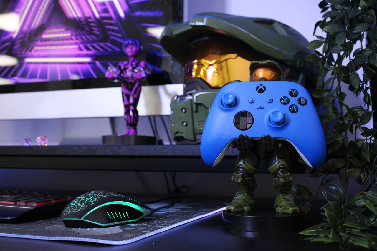 Halo Combat Evolved 20th Anniversary 2pk Cable Guys Phone Stand & Controller Holder - EXG Pro