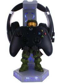 Thumbnail for Halo Infinite: Master Chief Cable Guys Deluxe Light Up Controller, Headphone and Phone Stand - EXG Pro