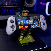 Thumbnail for Halo: Master Chief Infinite Light - Up Square Base Cable Guys Phone Stand & Controller Holder - EXG Pro