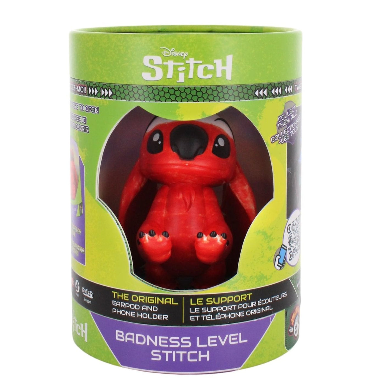 Lilo & Stitch: Badness Level Stitch Holdems, Mini Collectibles With a Twist - EXG Pro