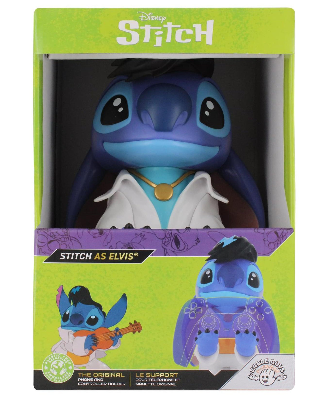 Lilo & Stitch: Elvis Stitch Cable Guys Original Controller and Phone Holder - EXG Pro