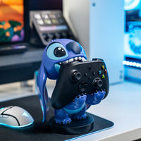 Thumbnail for Lilo & Stitch: Smiley Stitch Cable Guys Controller Holder and Phone Stand - EXG Pro