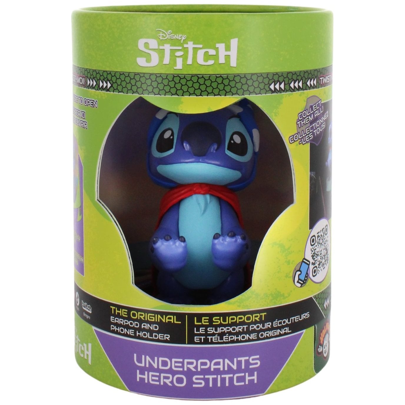 Lilo & Stitch: Underpants Hero Stitch Holdems, Mini Collectibles With a Twist - EXG Pro