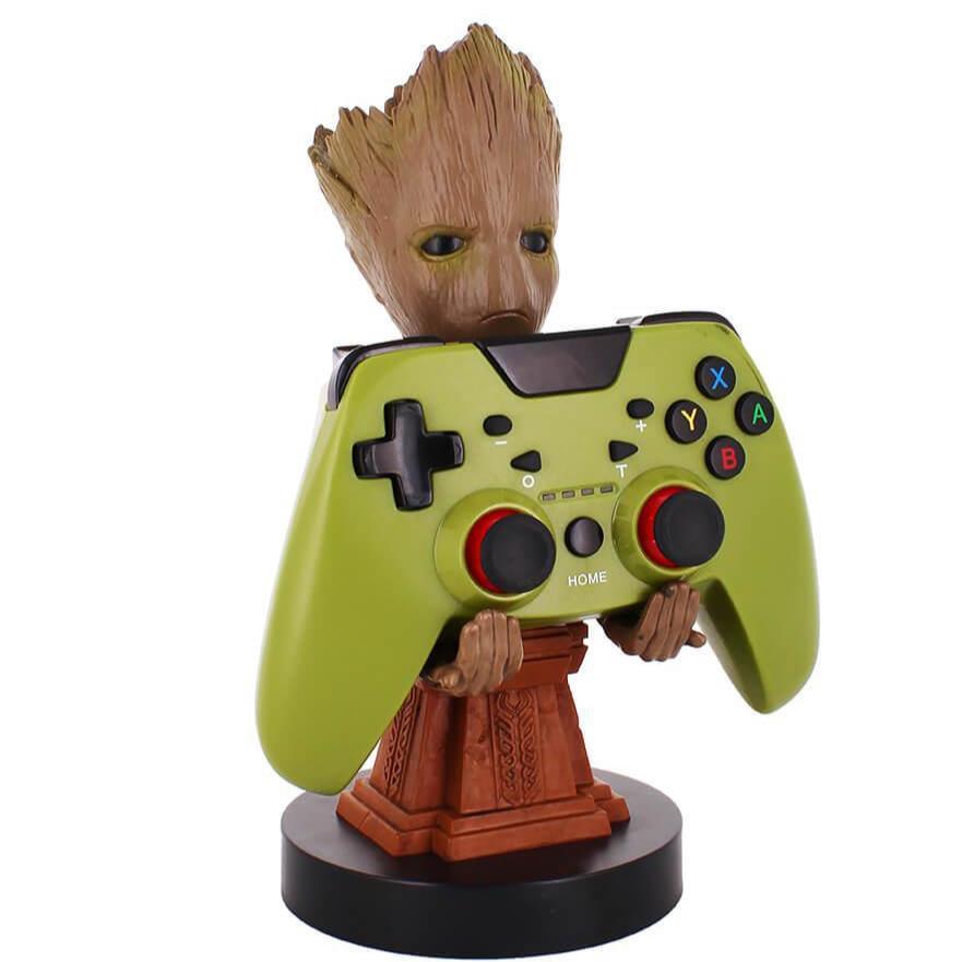 Marvel: Groot Plinth Cable Guys Original Controller and Phone Holder - EXG Pro