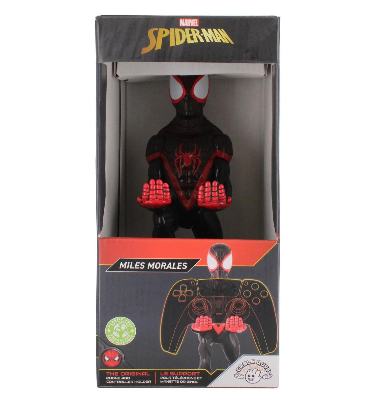 Marvel: Miles Morales Cable Guys Original Controller and Phone Holder - EXG Pro