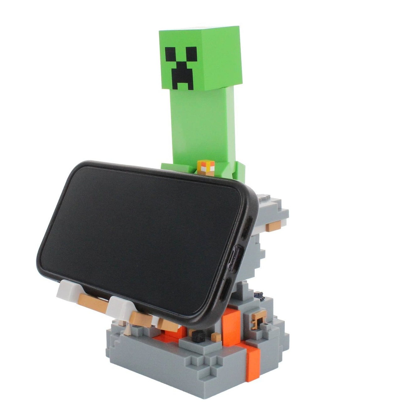 Minecraft: Creeper Cable Guy R.E.S.T Collectable Figure Device Holder - EXG Pro