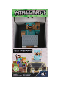 Thumbnail for Minecraft: Steve in Diamond Armour Cable Guys R.E.S.T Collectible Figure Device Holder - EXG Pro