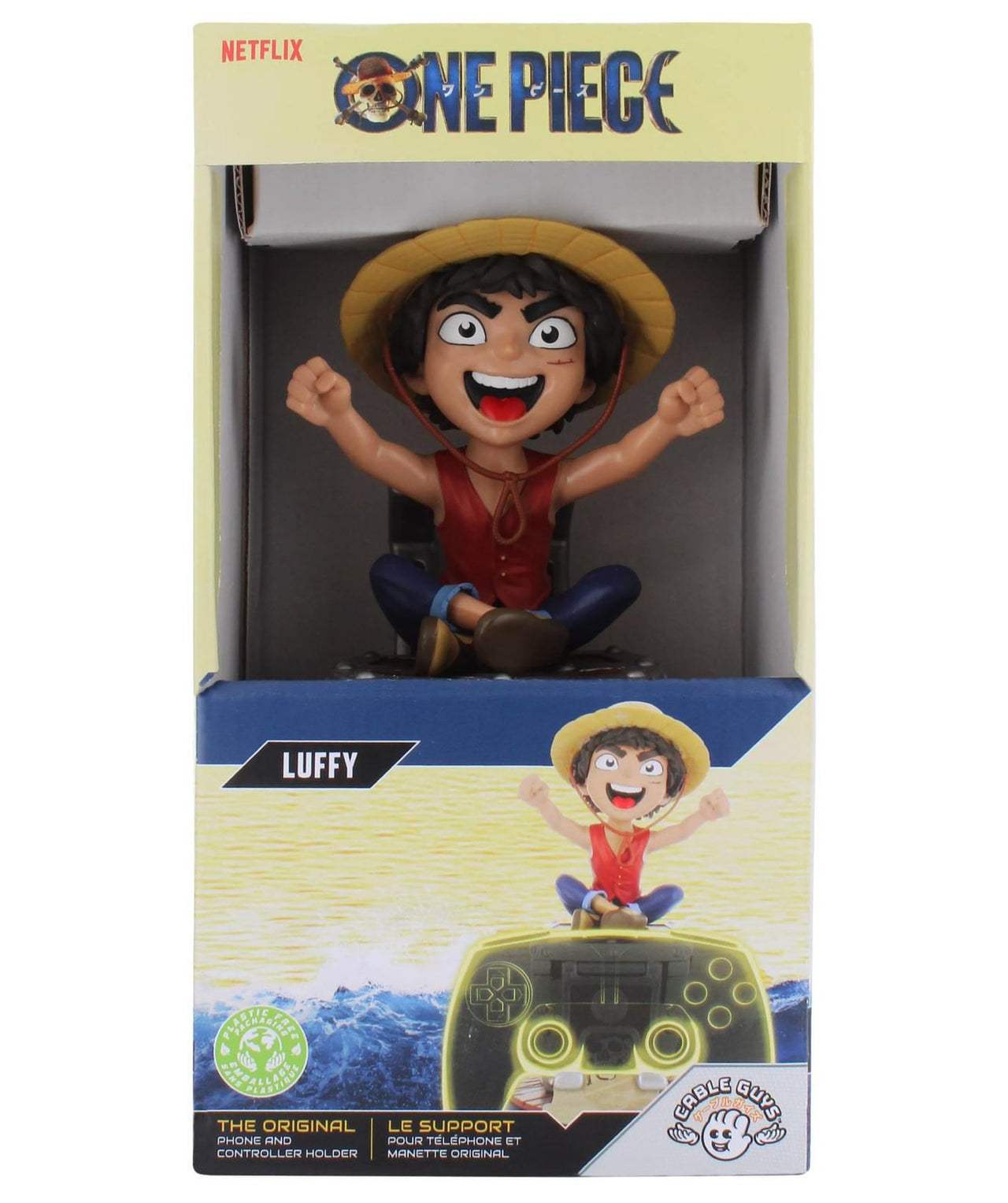 Netflix: Luffy Cable Guys Guys Original Controller and Phone Holder - EXG Pro