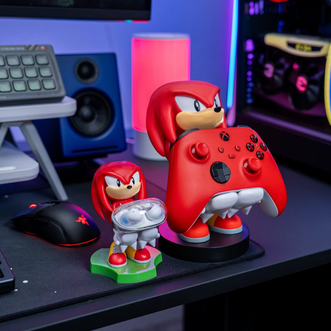 SEGA: Knuckles Holdems, Mini Cable Guys Phone Stand and Device Holder - EXG Pro