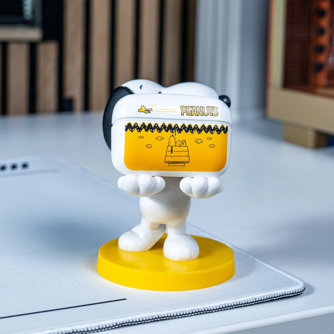 Snoopy Wireless Bluetooth Earbuds & Holder - Peanuts, Buds Pro Bundle - EXG Pro