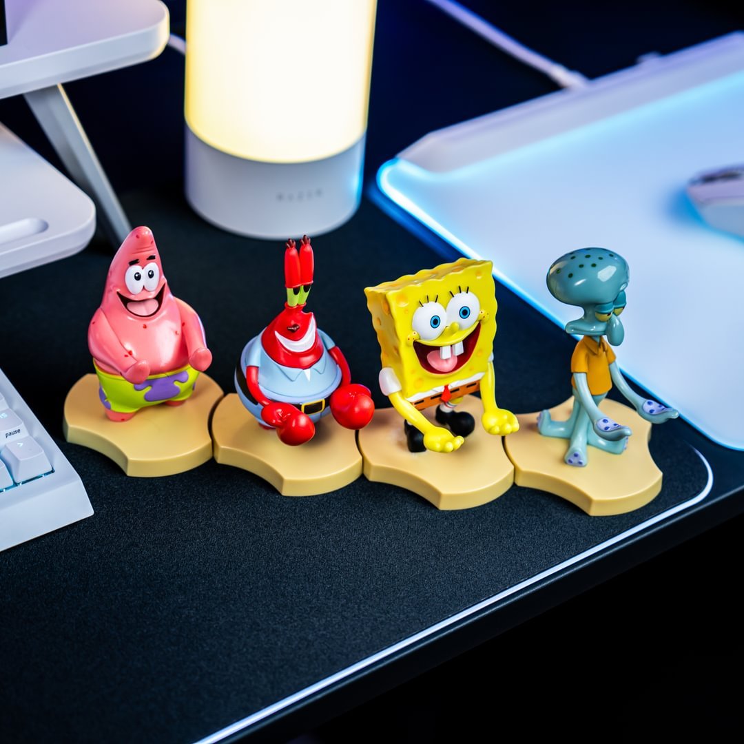 Spongebob Squarepants Holdems, Mini Cable Guys Phone Stand and Device Holder - EXG Pro