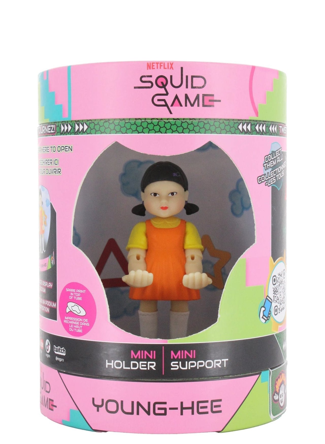 Squid Game: Young - Hee Holdems, Mini Collectibles With a Twist - EXG Pro