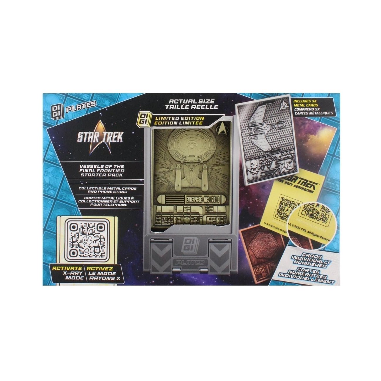 Star Trek Digiplate Starter Pack - Phone Stand and Metal Plate - EXG Pro