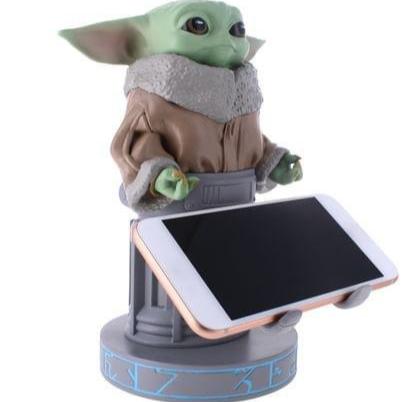 Star Wars: Grogu 'Seeing Stone Pose' Cable Guys R.E.S.T Collectable Figure Device Holder - EXG Pro