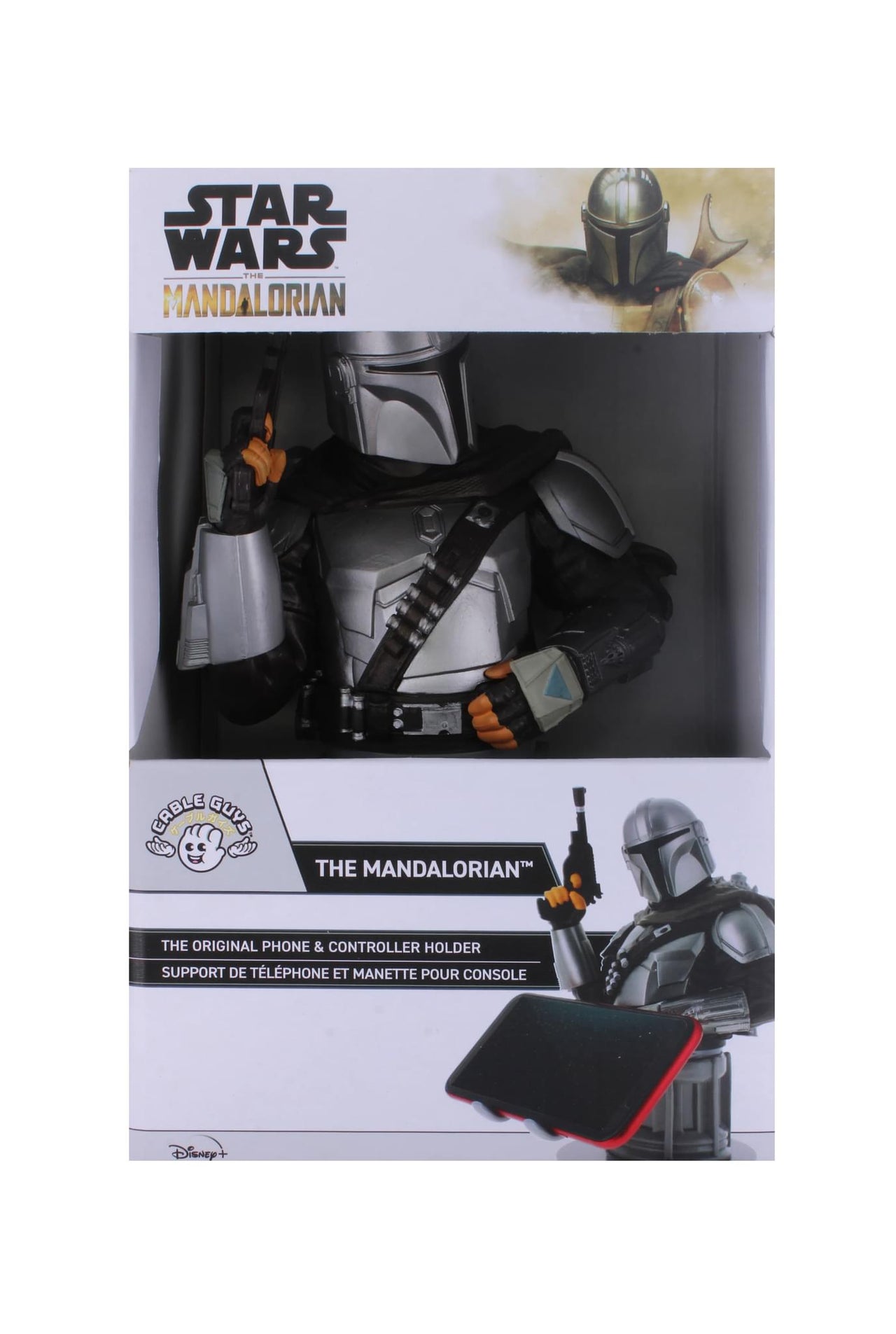 Star Wars: The Mandalorian Cable Guys Phone Stand and Controller Holder - EXG Pro