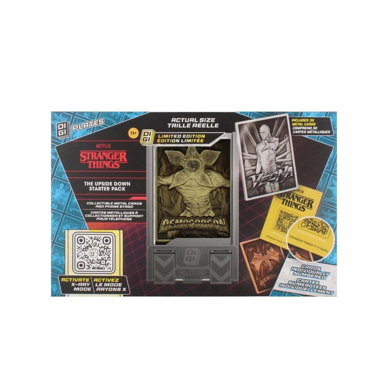 Stranger Things Digiplate Starter Pack - Phone Stand and Metal Plate - EXG Pro