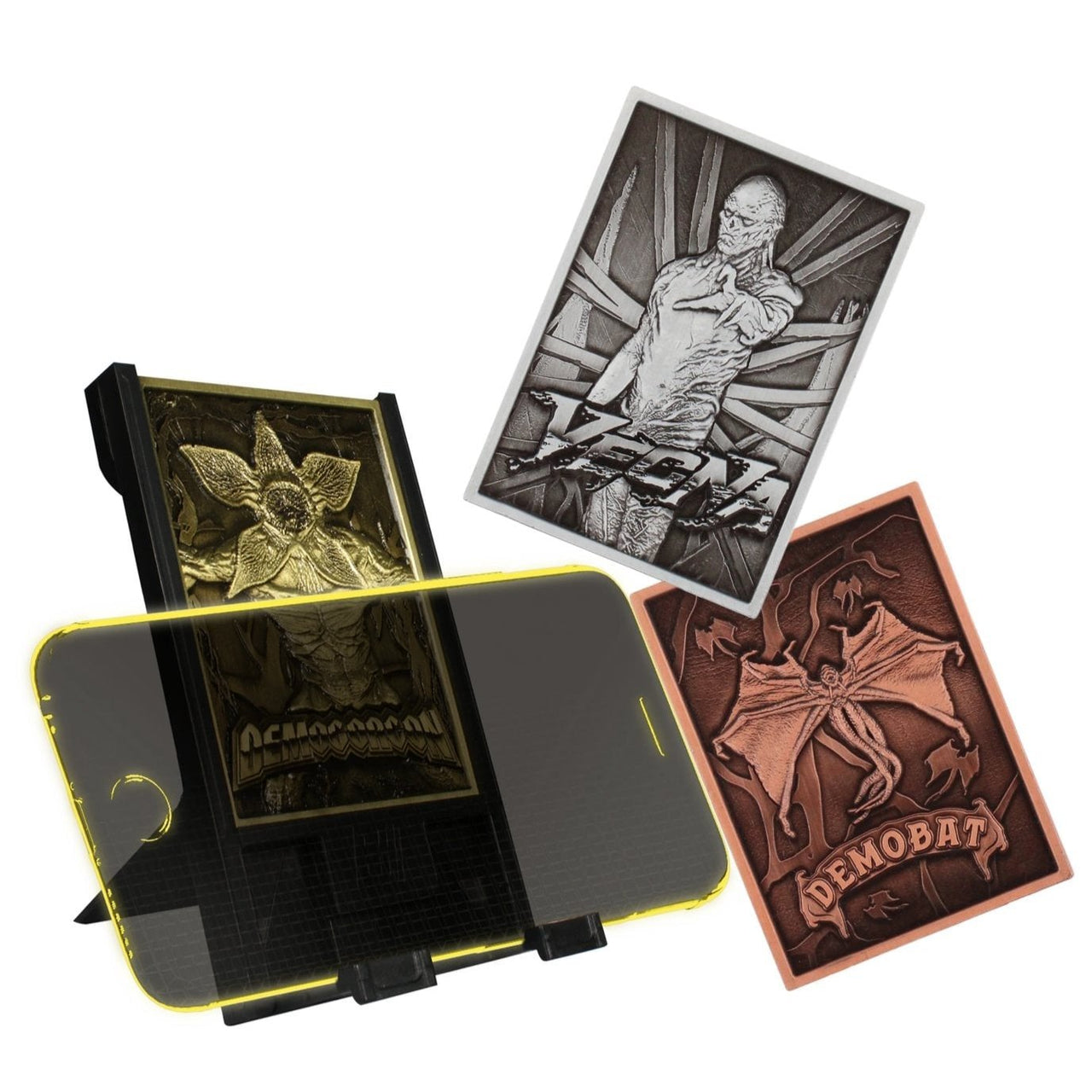 Stranger Things Digiplate Starter Pack - Phone Stand and Metal Plate - EXG Pro