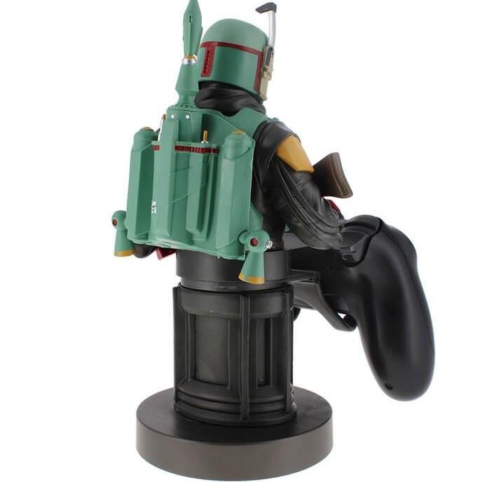 The Mandalorian: Boba Fett Mandalorian Cable Guys R.E.S.T Collectable Figure Device Holder - EXG Pro