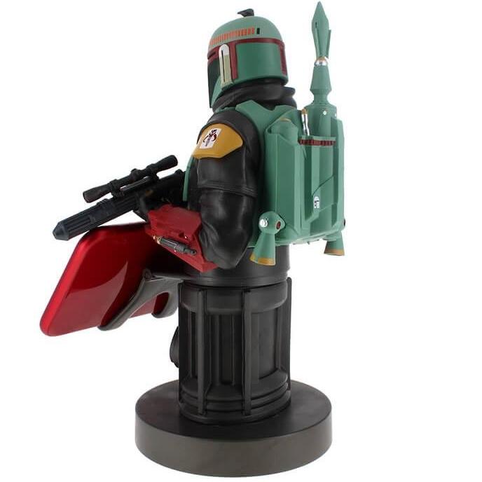 The Mandalorian: Boba Fett Mandalorian Cable Guys R.E.S.T Collectable Figure Device Holder - EXG Pro