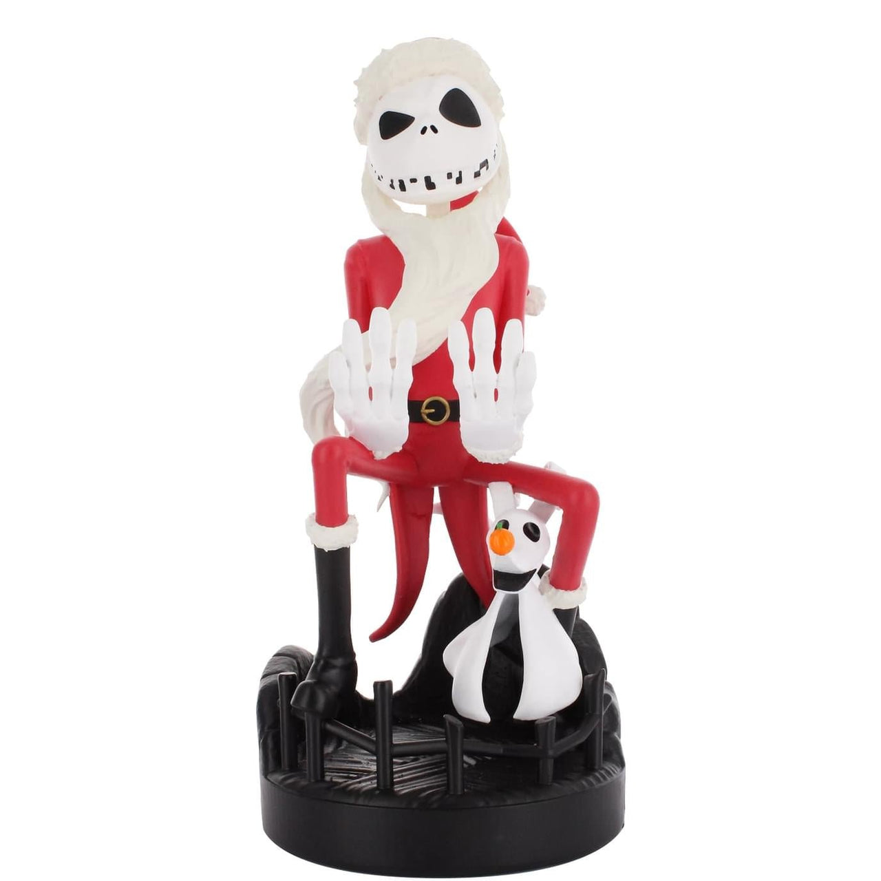 The Nightmare Before Christmas: Jack Skellington In Santa Suit Cable Guys Original Controller and Phone Holder - EXG Pro