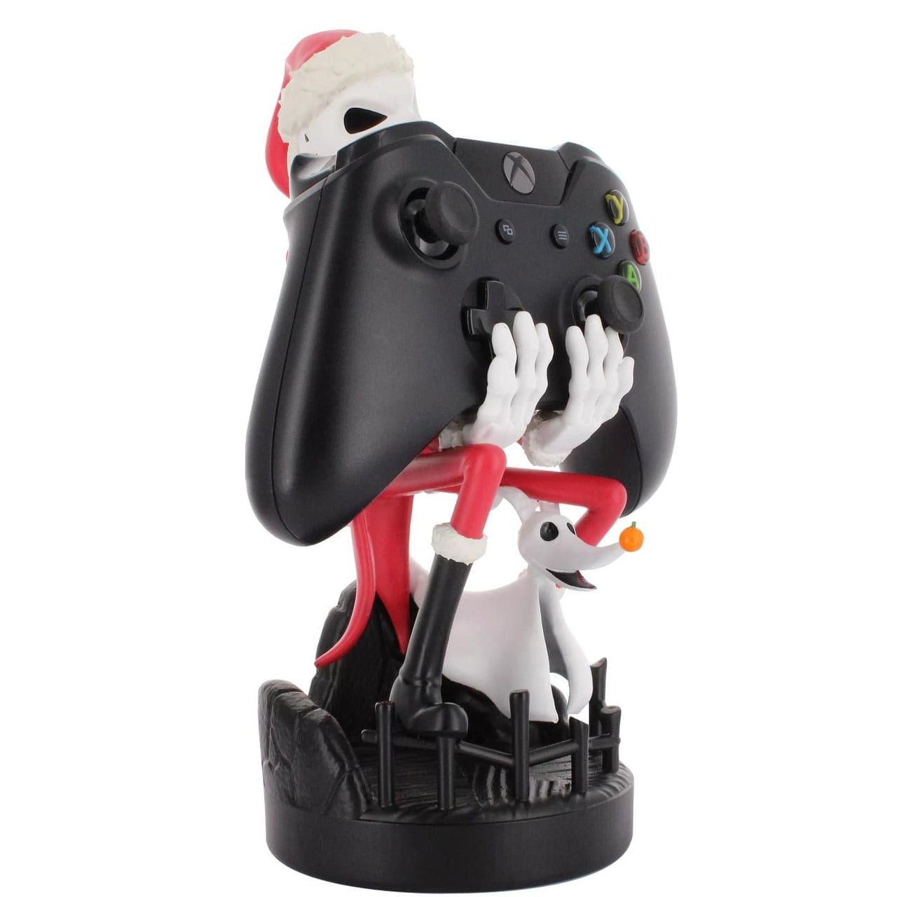 The Nightmare Before Christmas: Jack Skellington In Santa Suit Cable Guys Original Controller and Phone Holder - EXG Pro