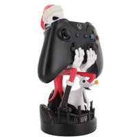 Thumbnail for The Nightmare Before Christmas: Jack Skellington In Santa Suit Cable Guys Original Controller and Phone Holder - EXG Pro