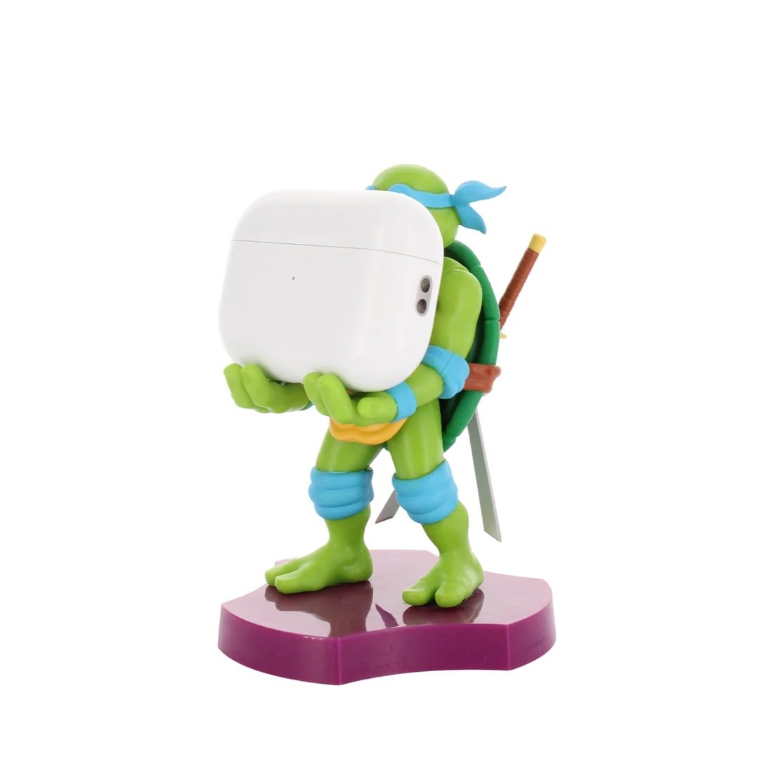 TMNT: Leonardo Holdems, Mini Cable Guys Phone Stand and Device Holder - EXG Pro