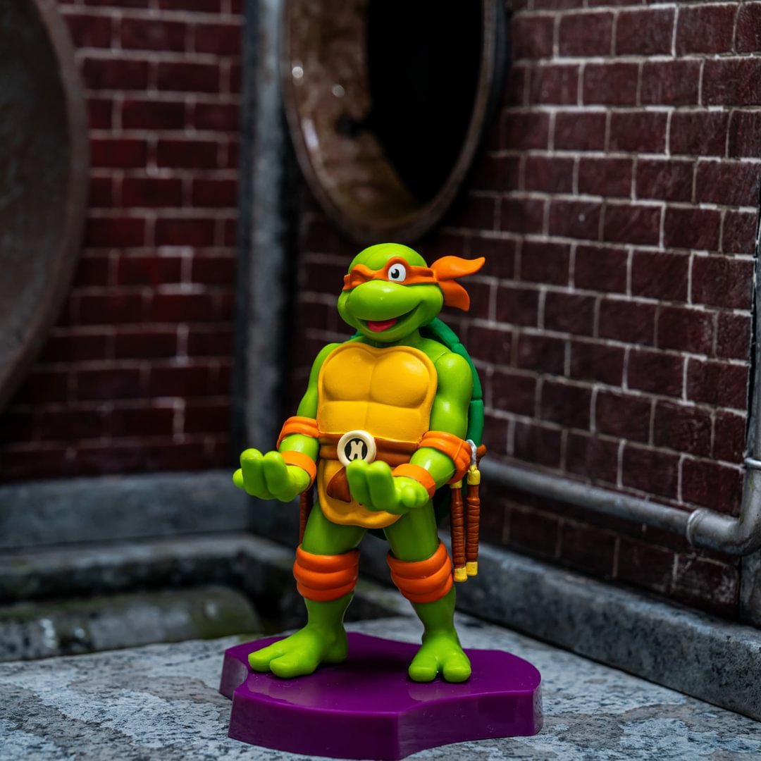 TMNT: Michaelangelo Holdems, Mini Cable Guys Phone Stand and Device Holder - EXG Pro