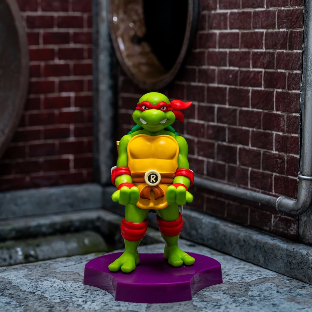 TMNT: Raphael Holdems, Mini Cable Guys Phone Stand and Device Holder - EXG Pro