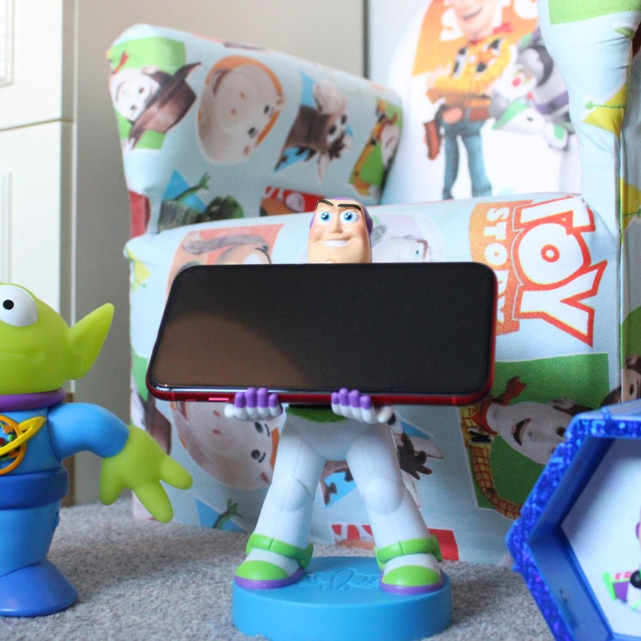 Toy Story: Buzz Lightyear Cable Guys Original Controller and Phone Holder - EXG Pro