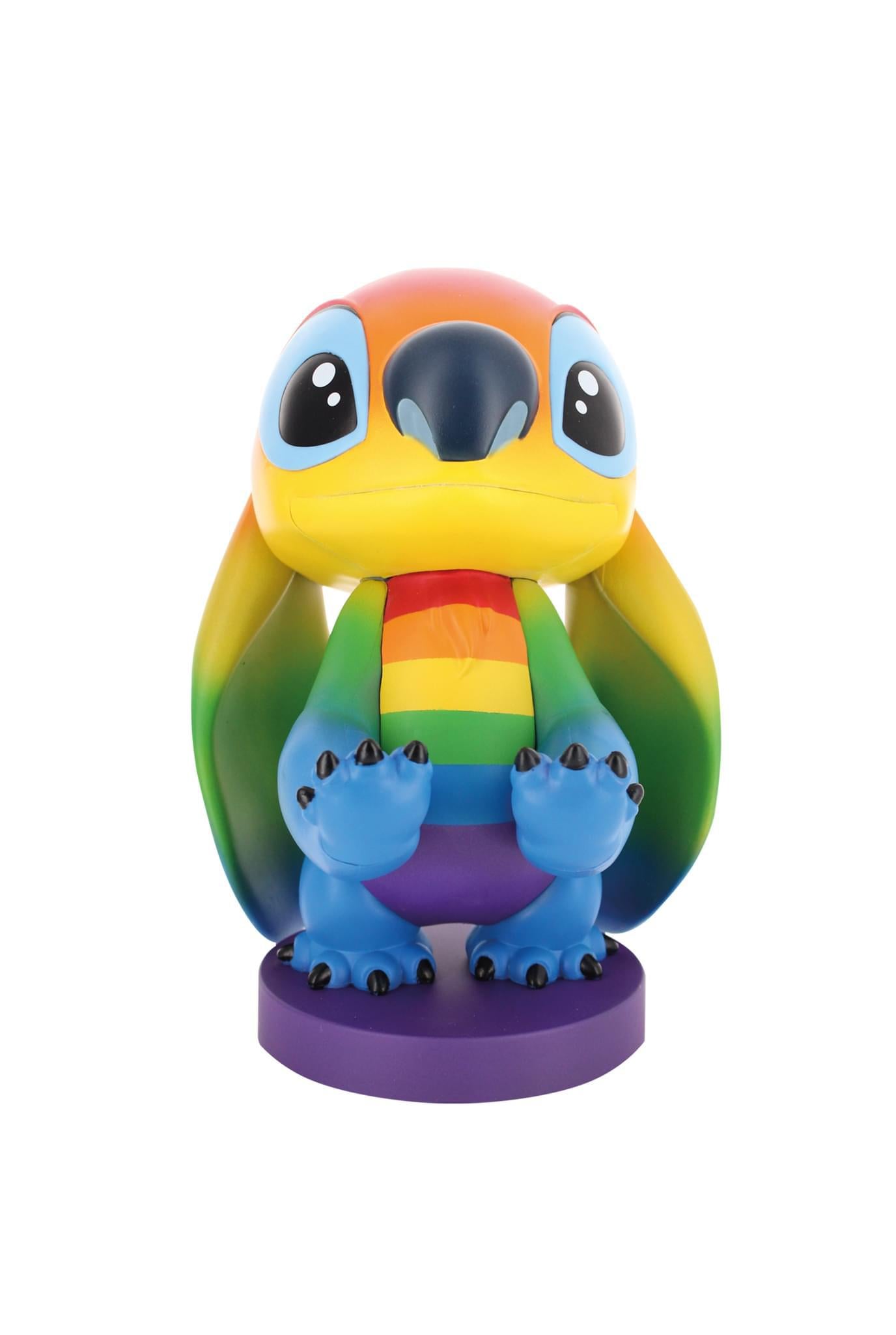 Rainbow Stitch Cable Guy Phone and Controller Holder