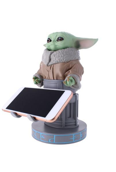 Grogu 'Seeing Stone Pose' Cable Guy Phone & Controller Holder