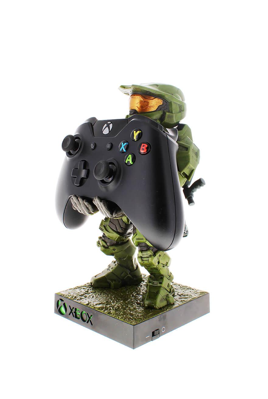 Master Chief Infinite Light-Up Square Base Cable Guy Phone and Controller Holder