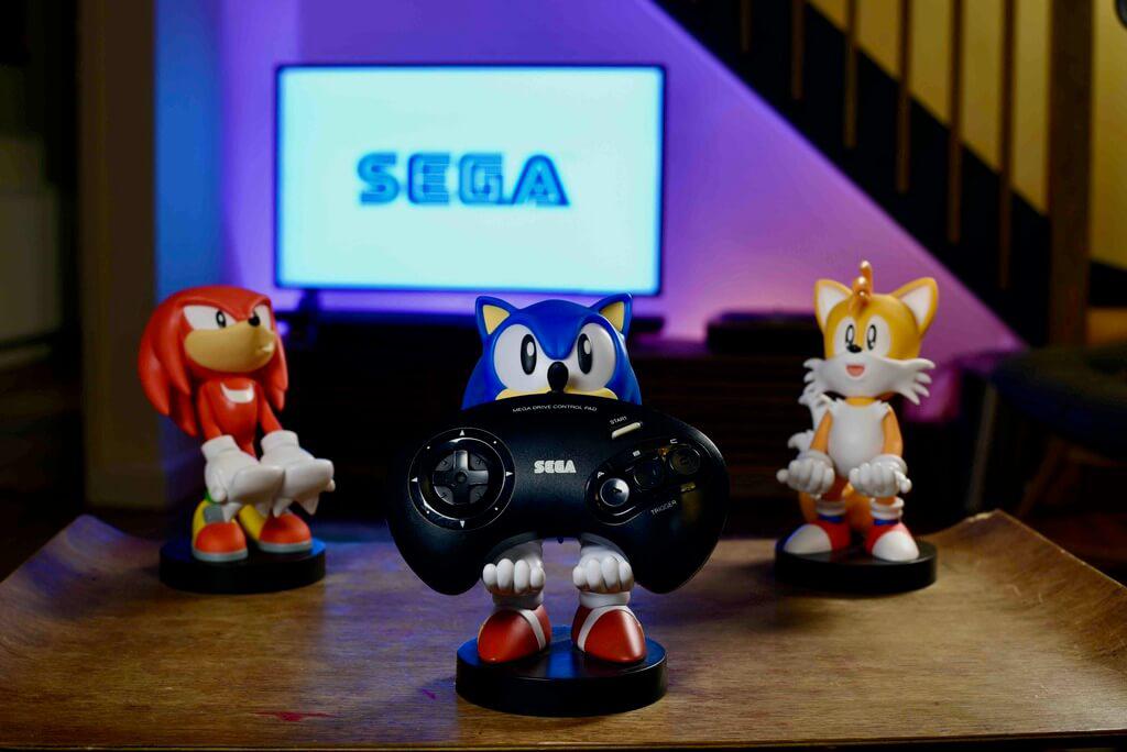 Sonic Cable Guy Phone and Controller Holder